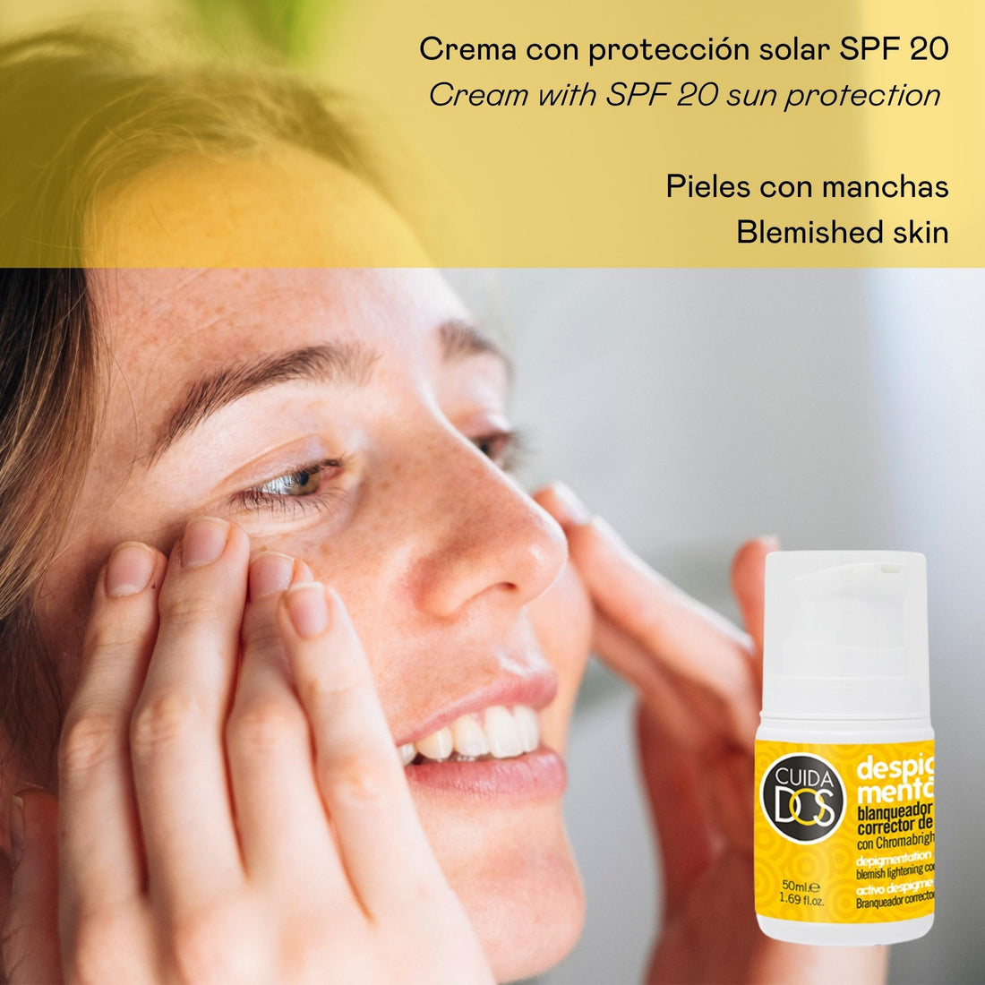 Crema facial Activo despigmentante SPF 20 - 50 ml