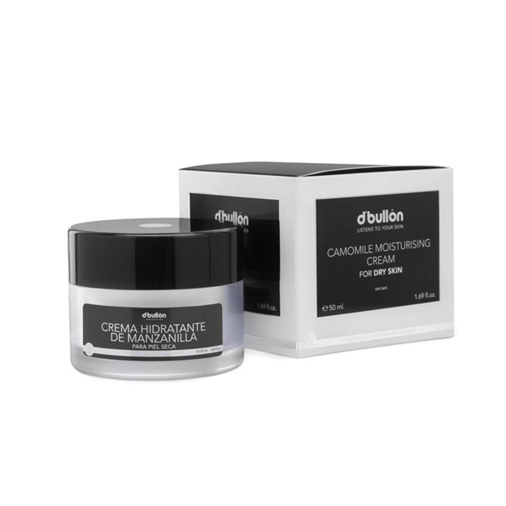 Crema facial hidratante de Manzanilla