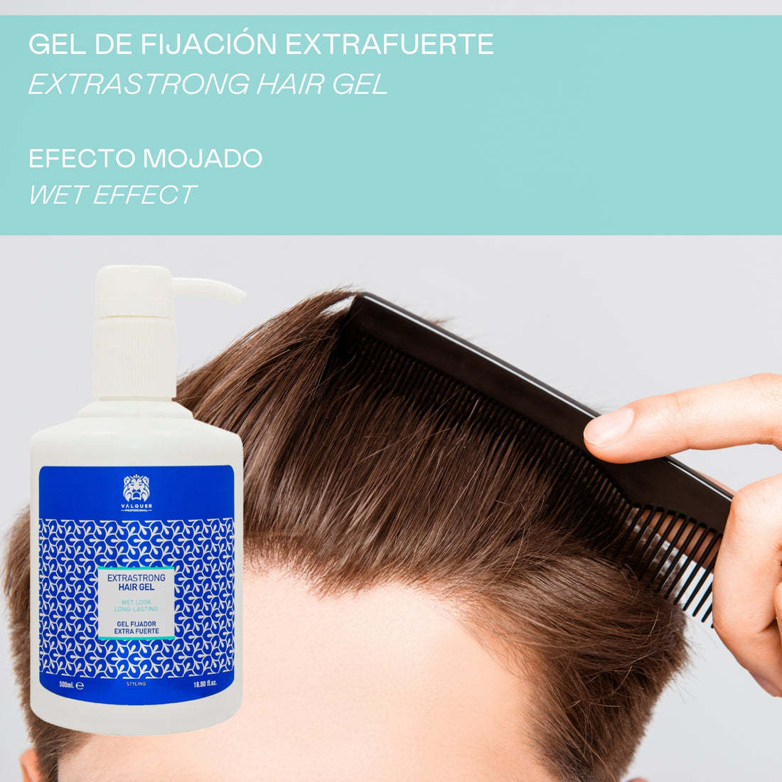 Gel capilar fijador extrafuerte - 500 ml