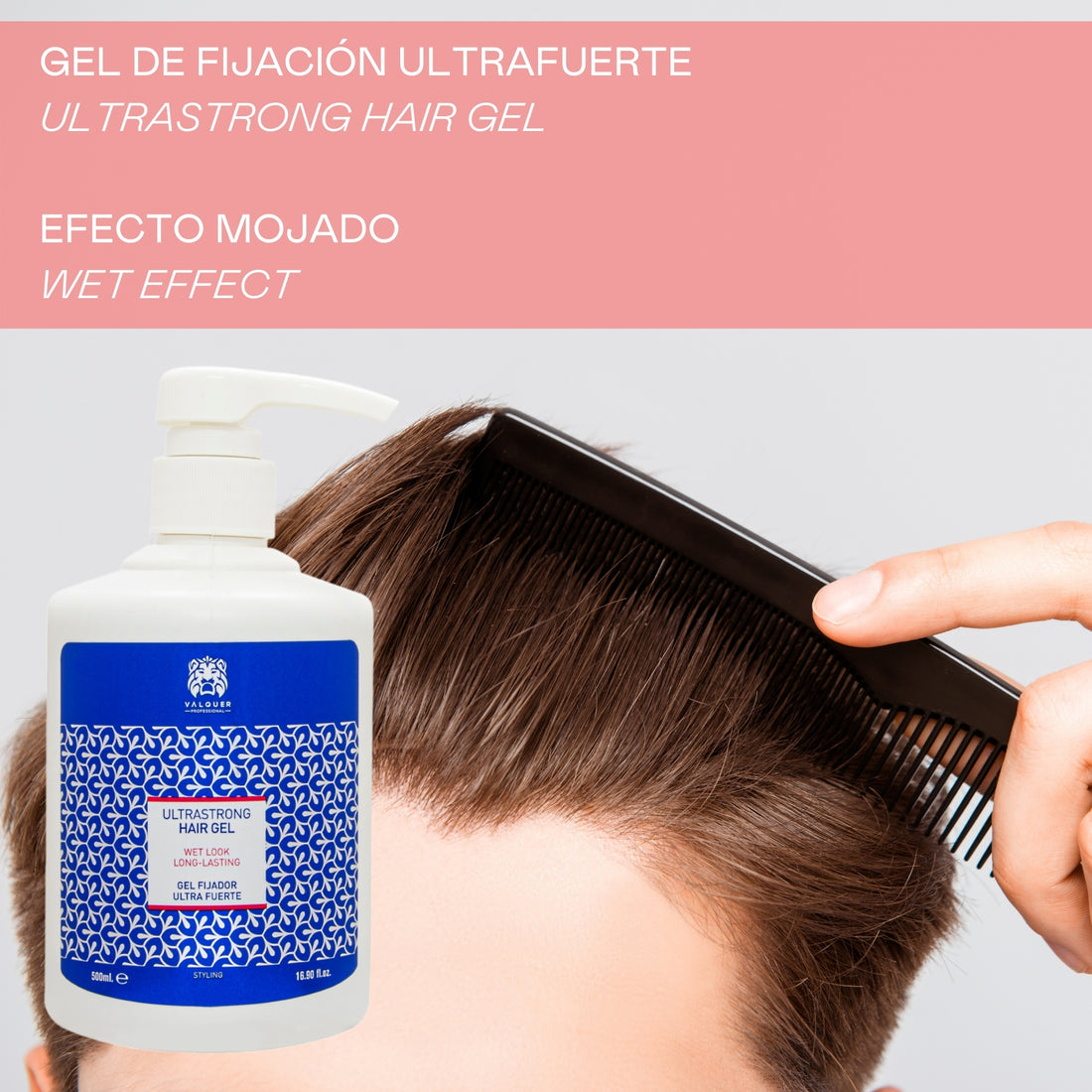 Gel capilar fijador ultrafuerte - 500 ml