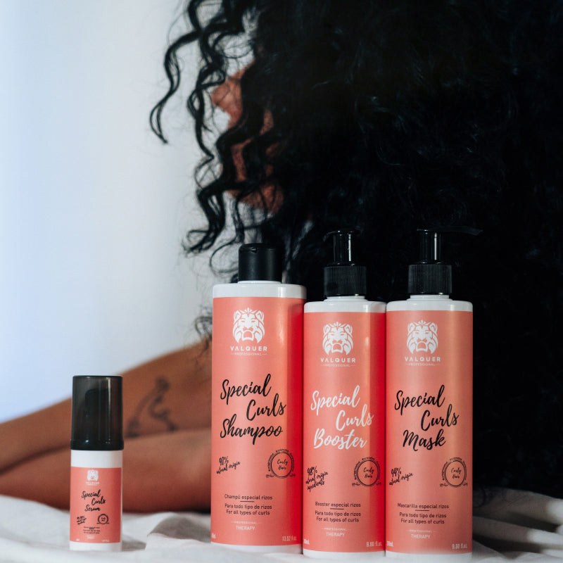 Pack curly Champú, mascarilla y serum para cabellos rizados