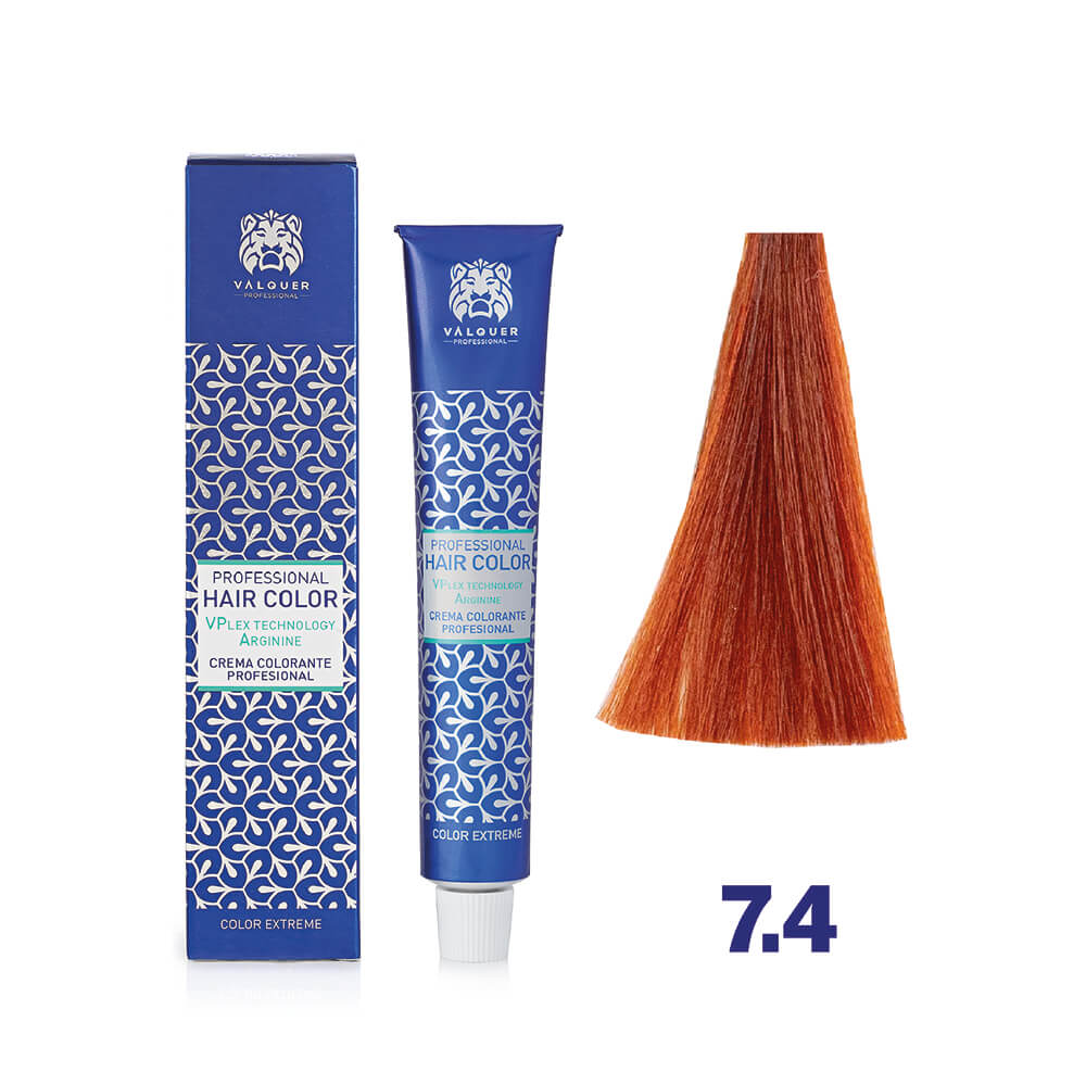 POS - Tinte 7.4 Rubio Medio Cobrizo - 60 Ml