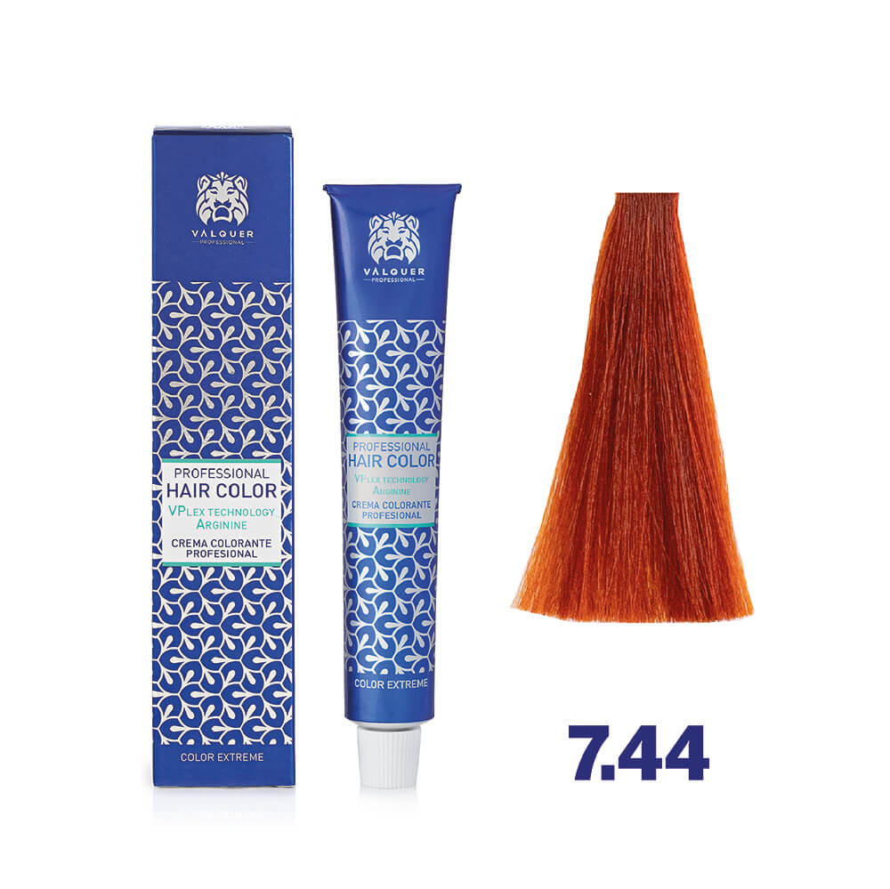 POS - Tinte 7.44 Rubio Medio Cobrizo Intenso - 60 Ml