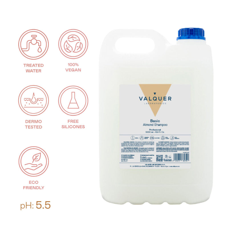 Champú almendras - 5000 ml