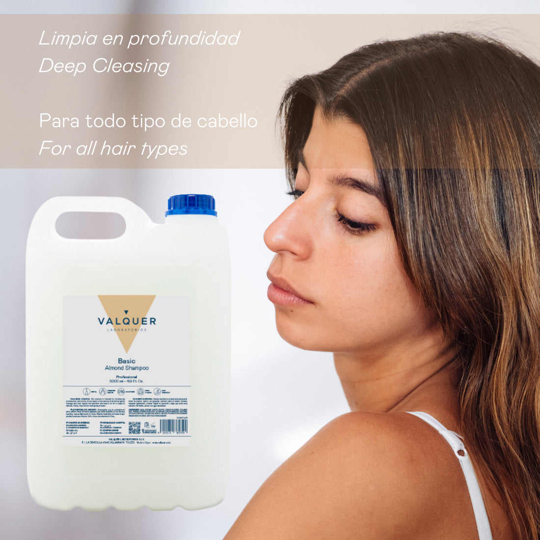 Champú almendras - 5000 ml